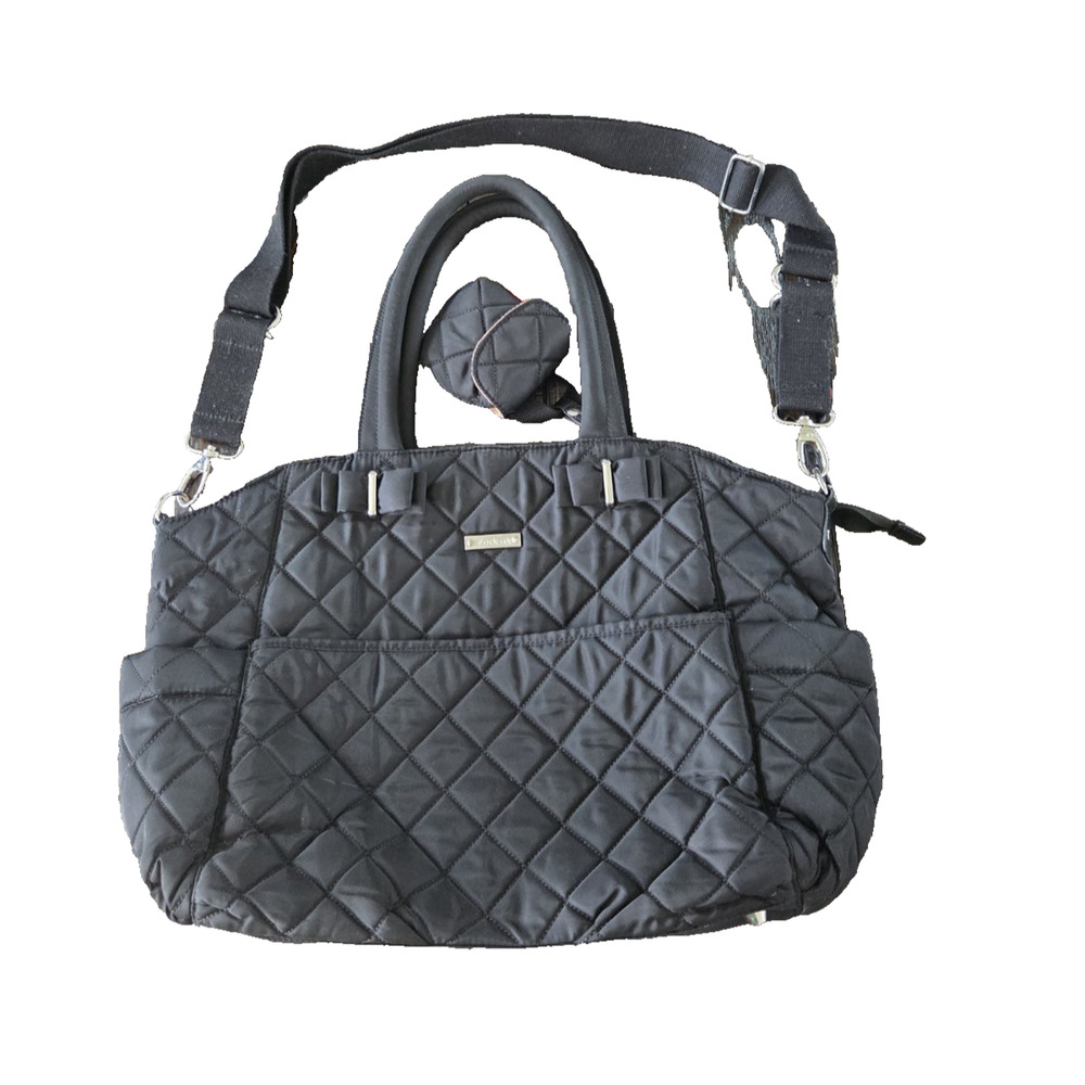 Storksak Bobby Diaper Bag Charcoal Quilted Excellent Condition